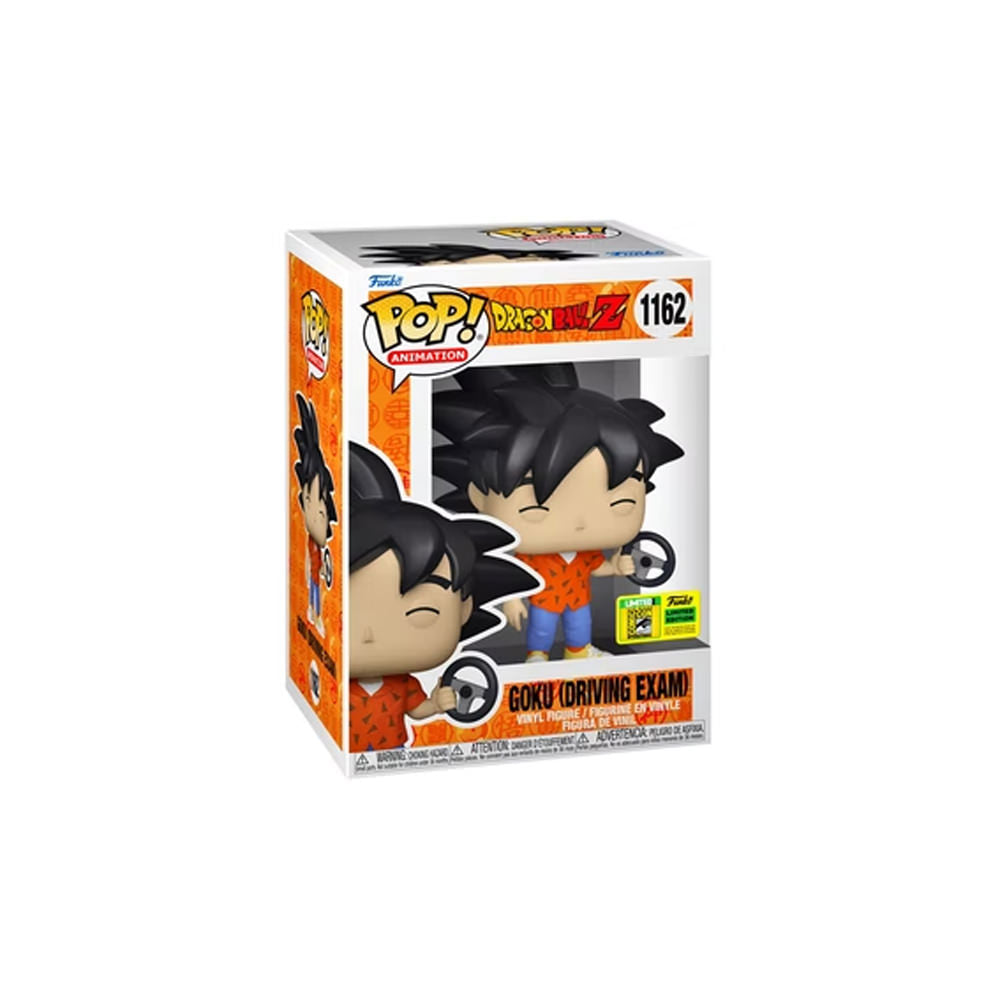 Funko Pop Goku Driving Exam - Dragon Ball Z 2022 SDCC Shared Exclusive - #1162 - King Gaming 