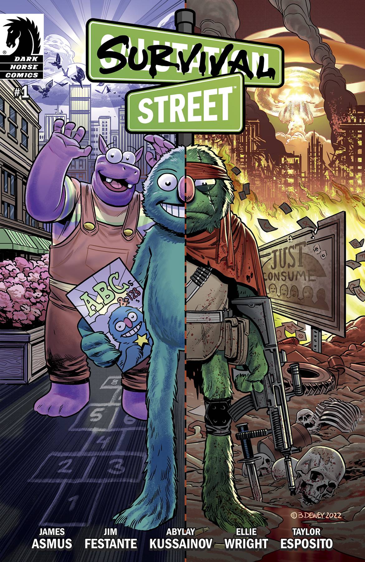 SURVIVAL STREET #1 (OF 4) CVR B DEWEY - King Gaming 