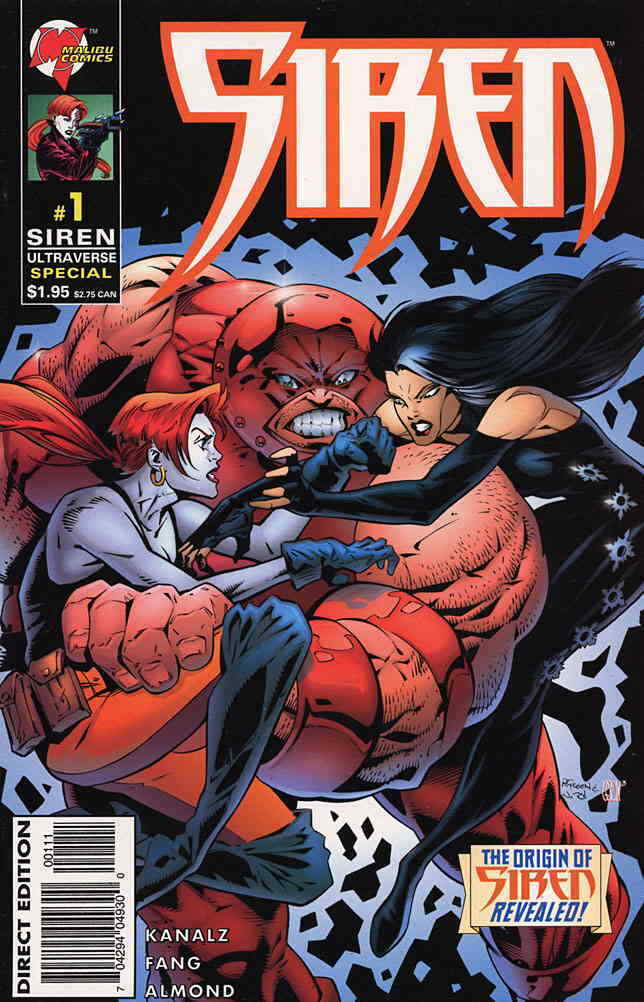 Siren Special #1 February 1996 Malibu Comics Comic Book - King Gaming 