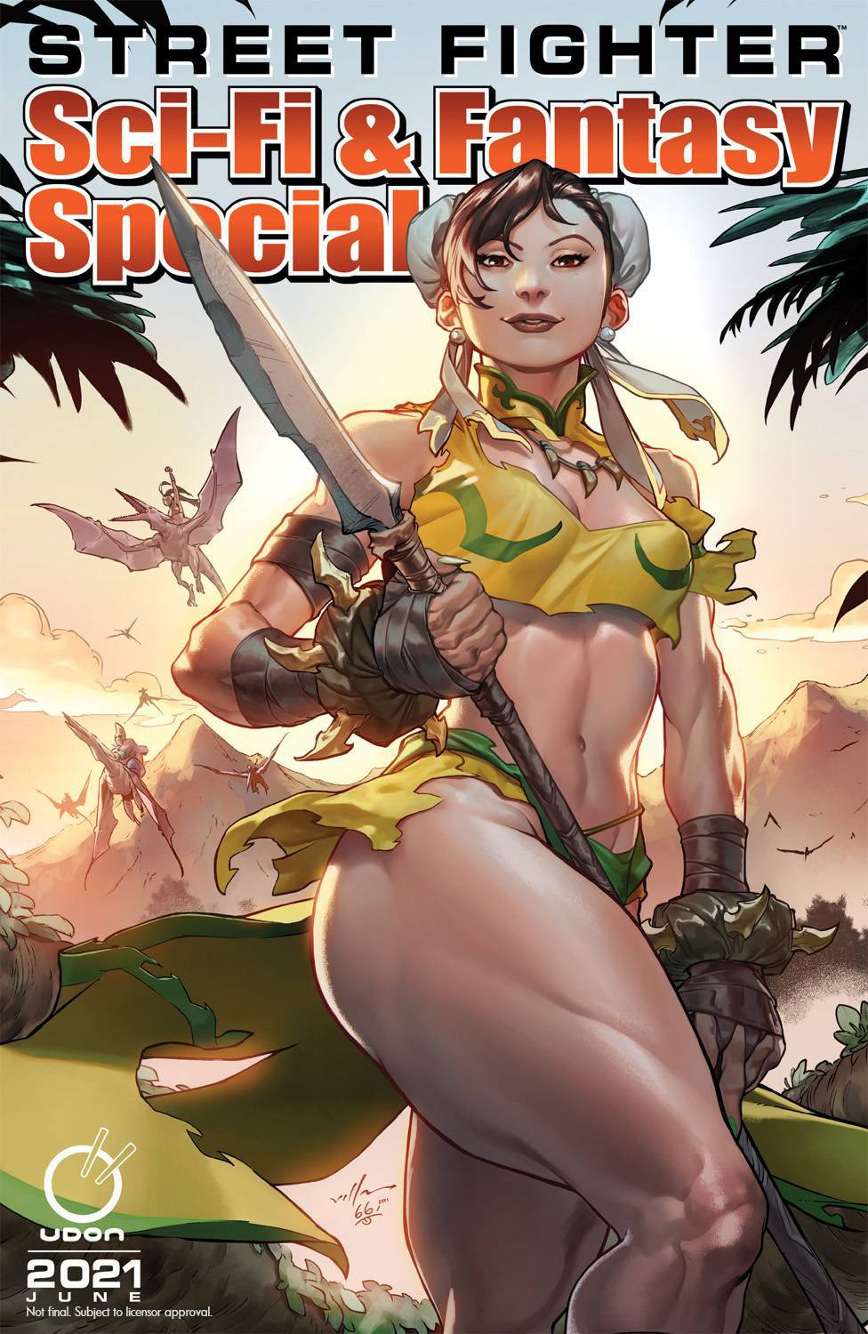 STREET FIGHTER 2021 SCIFI FANTASY SPECIAL #1 CVR A VILLA King Gaming