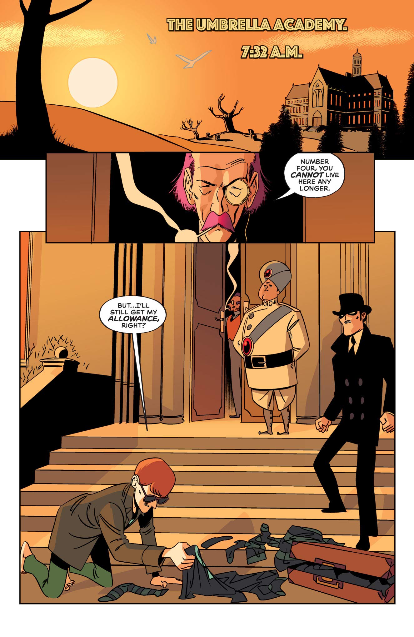 Tales from the Umbrella Academy: You Look Like Death Library Edition Hardcover – Oct. 5 2021 - King Gaming 