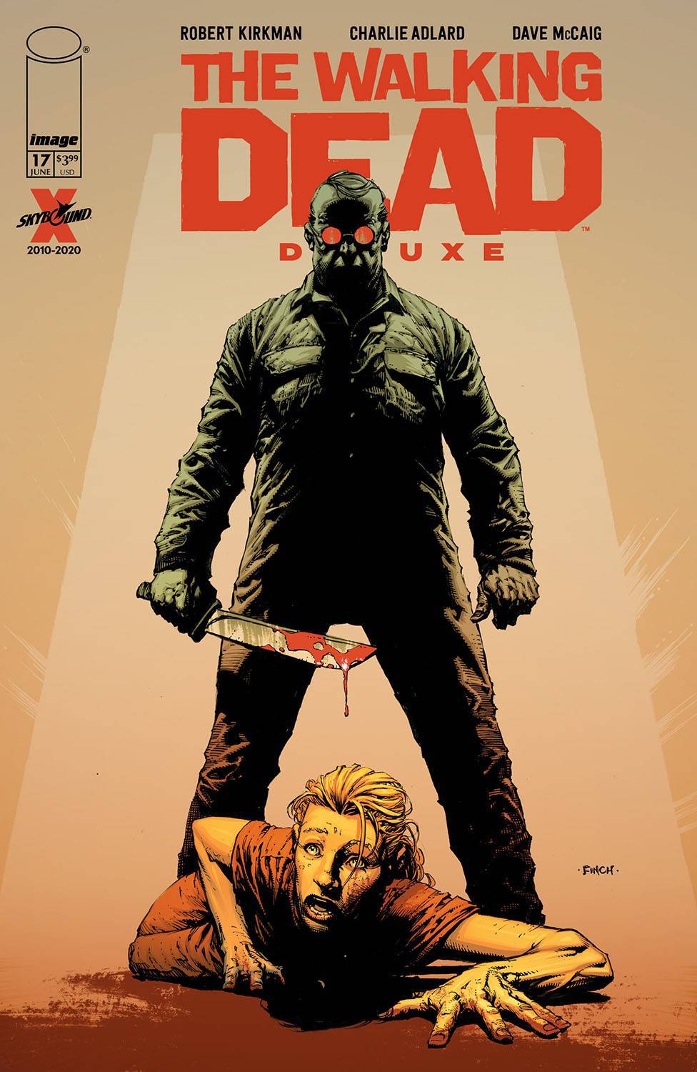 Walking Dead DLX #17 CVR A Finch & Mccaig King Gaming