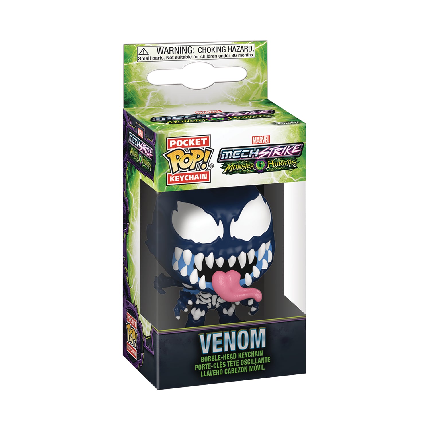 POCKET POP MONSTER HUNTERS VENOM KEYCHAIN - King Gaming 